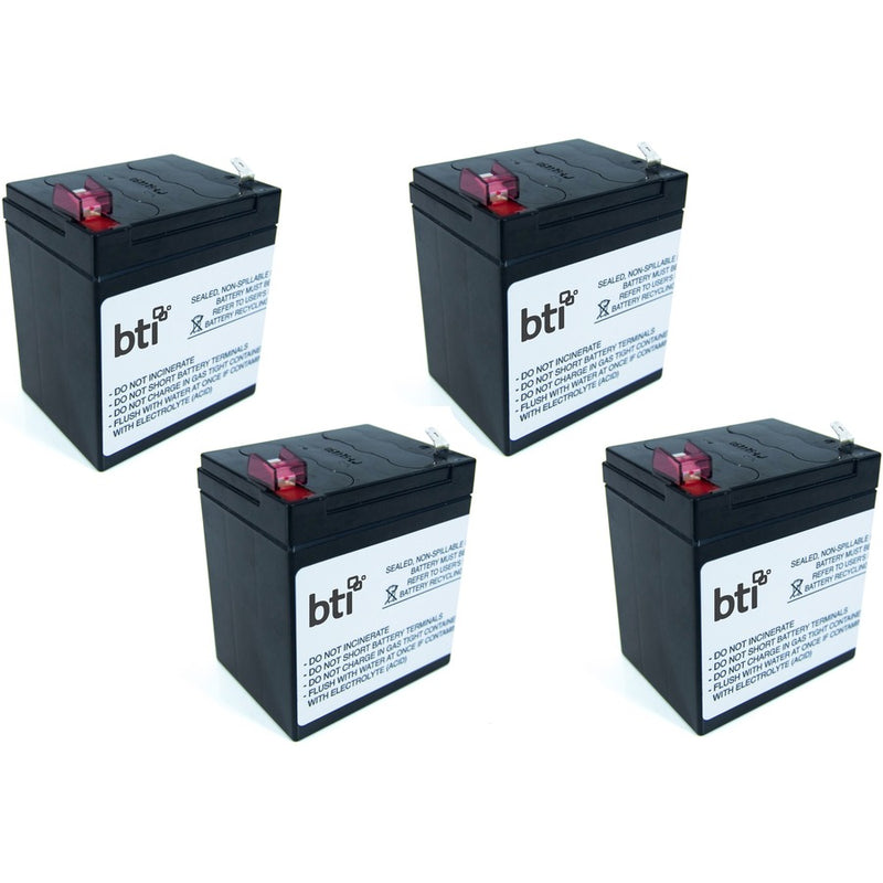 Battery Technology Sealed Lead Acid Battery Sp12-5-t2 (4pk) Sp12-5-t2, 12v, 5a,this Is A Pack Of 4