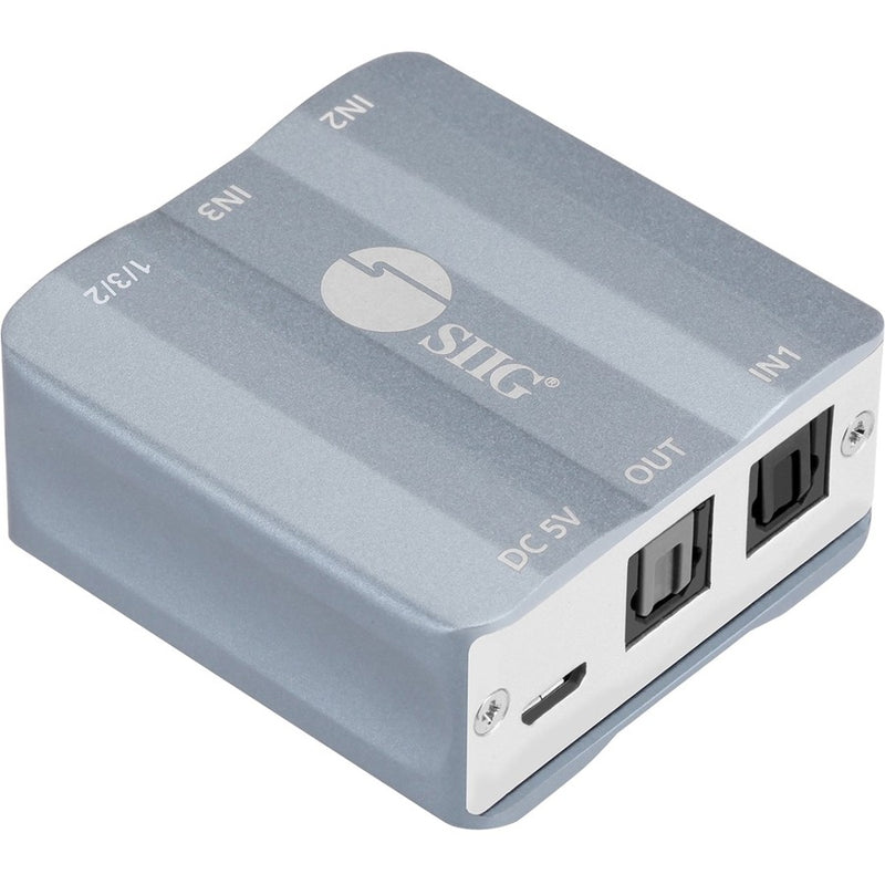 Siig, Inc. Allows You To Switch Between Any Of The 3 Digital Toslink S/pdif Sources To Tran