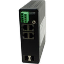 Transition Networks Inc Hardened Unmanaged Switch, 4-port Ge , 2 Sfp, 12-48vdc, - 40 - 75c