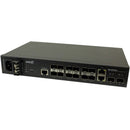 Transition Networks Inc Managed Fiber Switch, 12-port 100/1000  Sfp, 2-port 1g/10g Sfp+ And 2 10/100/100