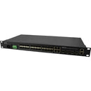Transition Networks Inc Managed Fiber Aggregation Switch, 20-port 100/1000 Sfp,  4 Sfp/rj Combo, 4 1g/10