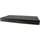 Transition Networks Inc 24-port Gigabit Poe+ With (4) 1g/10g Sfp+, 370watt