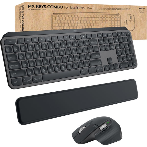 Logitech Mx Keys Combo For Business - Gen 2 (graphite) - Brown Box