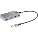 Startech 4-port Usb Hub, Usb 3.0 5gbps, Bus Powered Usb-a To 4xa Hub W/optional Aux Power