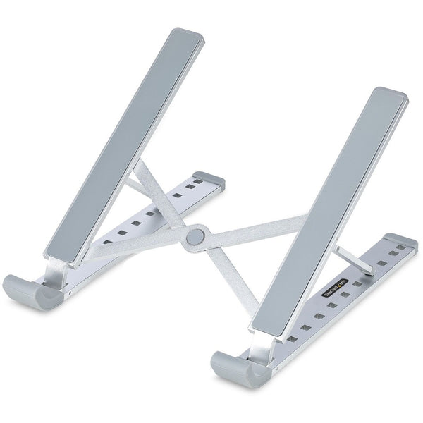 Startech Foldable Laptop Riser Stand, Portable Height Adjustable Ergonomic Laptop Stand,