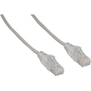 Enet Solutions, Inc. Cat6 Gray 6 Foot Slim 28awg With Clear Snagless Molded Boot Patch Cable