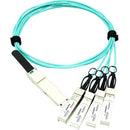 Axiom 100gbase-aoc Qsfp28 To 4 Sfp28 Active Optical Cable For Juniper 3