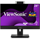 Viewsonic 24in Ergonomic Docking Monitor With Usb-c 90w Pd, Rj45 And Pop-up Webcam,1920x10