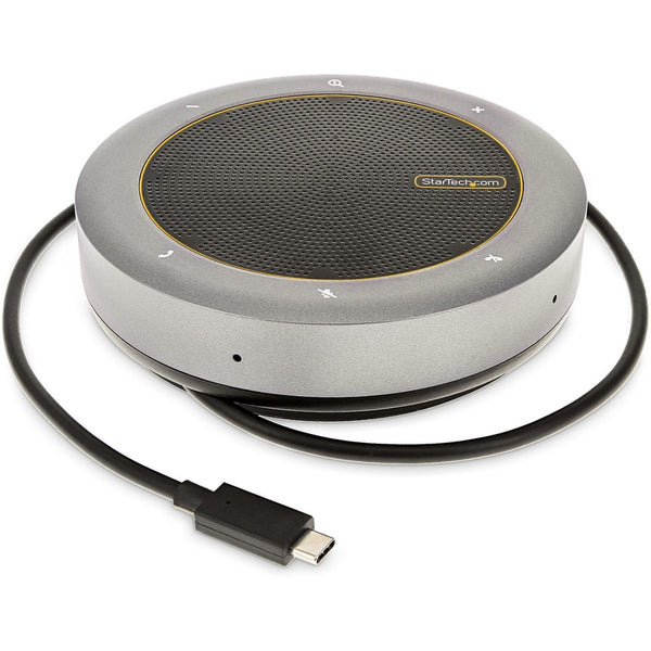 Startech Usb-c Conference Speaker Mini Dock, Portable Boardroom Speaker And Multiport Ada