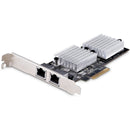 Startech 2-port 10gbps Pcie Network Adapter Card, Network Card For Pc/server, Full-height