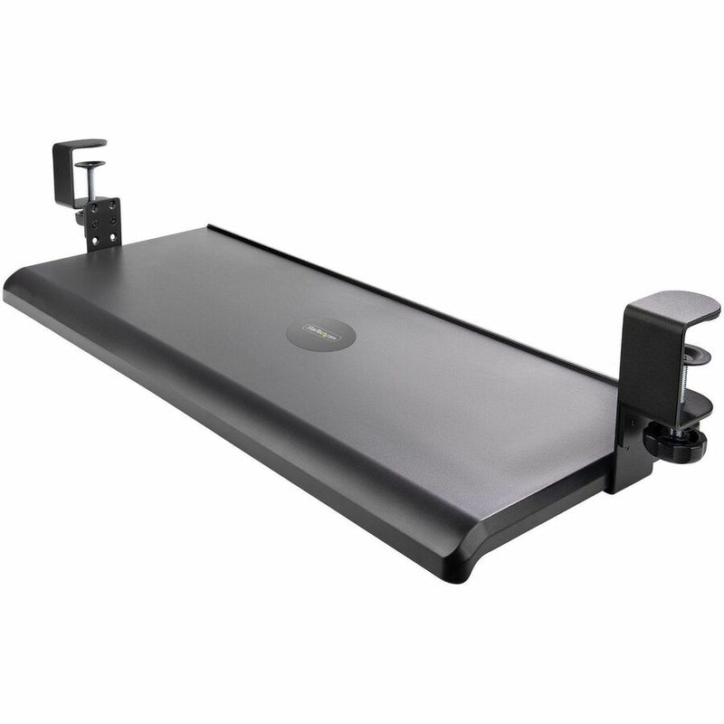Startech Under Desk Keyboard Tray, Ergonomic Clamp-on Keyboard Holder, Up To 12kg (26.5lb