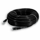 Add-on Addon 100ft Black Cat 6 Shielded Pvc Ethernet Cable Snagless Easy Clear Boot Rj-