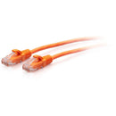 C2g 25ft Cat6a Orange Slim Ethernet