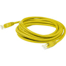 Add-on Addon 6in Yellow Cat 6a Pvc Ethernet Cable Snagless Bubble Boot Rj-45 M/m