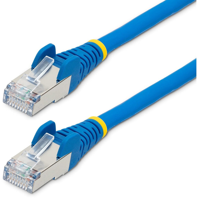 Startech 10ft Cat6a Ethernet Cable - Blue - Low Smoke Zero Halogen (lszh) - 10gbe 500mhz
