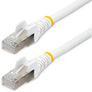 Startech 5ft Cat6a Ethernet Cable - White - Low Smoke Zero Halogen (lszh) - 10gbe 500mhz