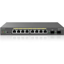 Engenius Technologies,inc Engenius Fit Managed Ews2910p-fit 8-port Gigabit Poe L2+ Switch With A 55w Poe B