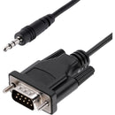 Startech 3ft/1m Male Db9 To 3.5 Mm Serial Control Cable Configure Serial Devices With A 3