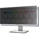 Rocstor Privacyview 34in Ultra-widescreen Landscape Monitor Privacy Screen Filter -34 In