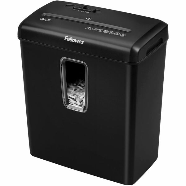 Fellowes, Inc. Shreds 6 Sheets Per Pass (70gsm) Into 4x34mm Cross-cut Particles (security Level