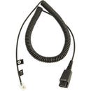 Jabra Qd Cord, Coiled, Mod Plug