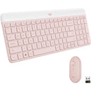 Logitech Slim Wireless Keyboard And Mouse Combo Mk470 - Rose