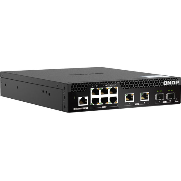 Qnap Inc Qnap Rackmount Switch Qsw-m2106r-2s2t-us, Management Switch, 6 Port 2.5gbps, 2 P