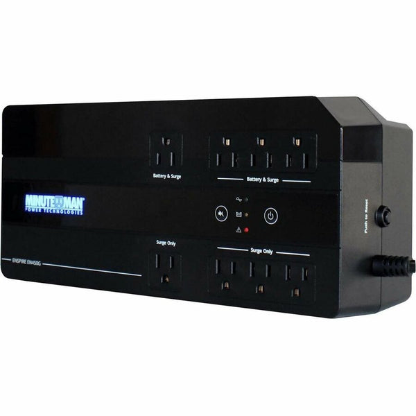 Minuteman Ups Ups450va Usb 4-bat/4-surge Outlets
