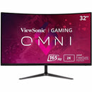 Viewsonic 32in Omni Curved 165hz Qhd 1ms Gaming Monitor With Freesync Premium,2560x1440 Re