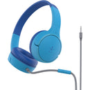 Belkin International Inc Soundform Mini Wired On-ear Headphones For Kids (blue)