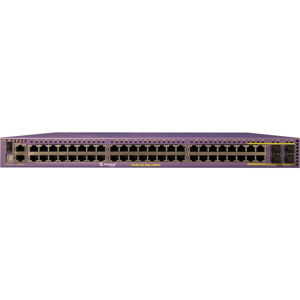 Extreme Network Inc X440-g2 48 10/100/1000base-t Poe+ 4 1gbe Unpopulated Sfp Upgradable To 10gbe Sfp