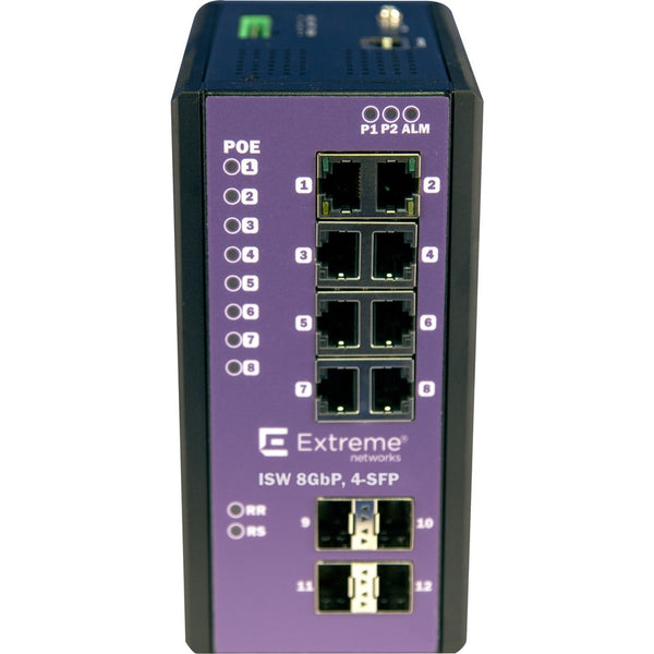 Extreme Network Inc 8-port Poe+ Gigabit W/ 4-port Sfp Operating Temperature -40c - +75c