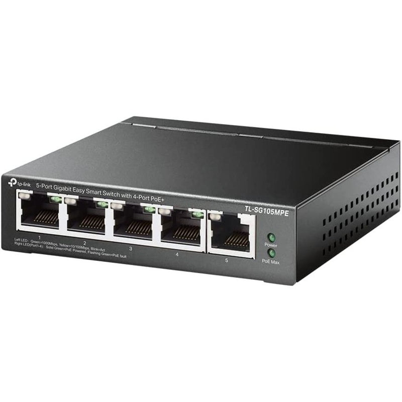 Tp-link Usa Corporation 5-port Gigabit Easy Smart Switch With 4-port Poe+
