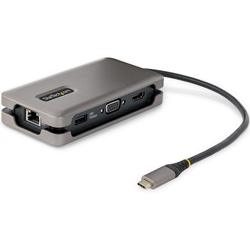 Startech Usb-c Multiport Adapter With Single Monitor 4k 60hz Hdmi 2.0b Hdr10 Or 1080p Vga