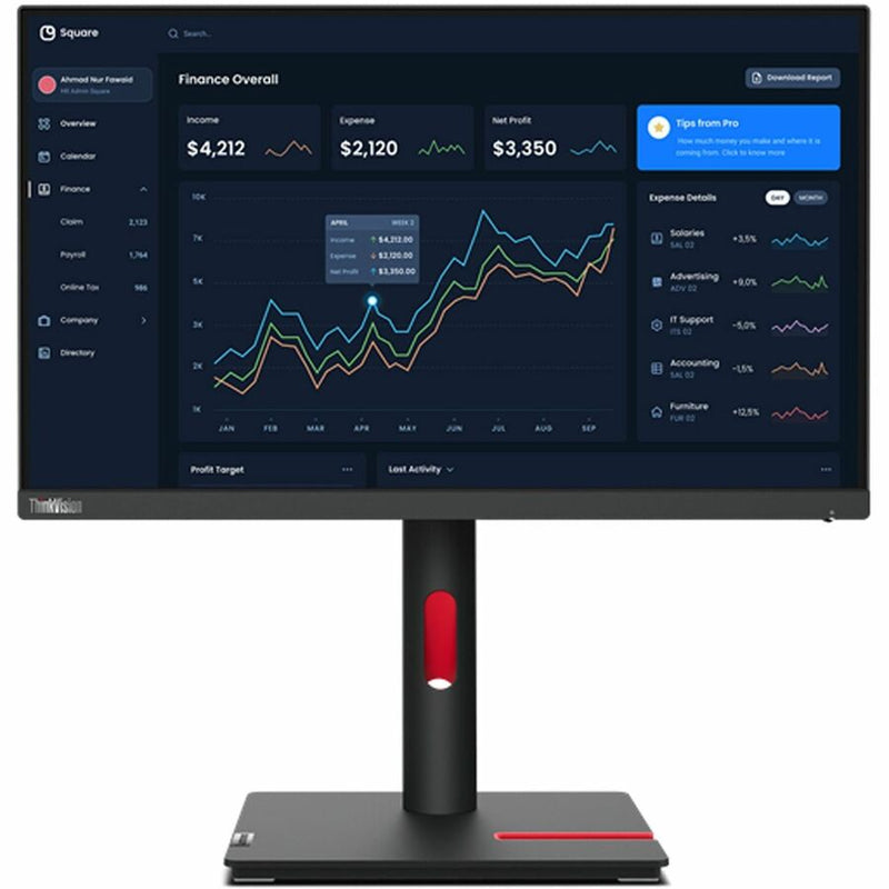 Lenovo Thinkvision T22i-30 - Lcd Monitor - Flat - 21.5inch - 1920 X 1080 - 21.5i