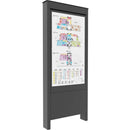 Chief Manufacturing Outdoor Portrait Kiosk, Sam Oh55f  Black