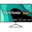 Viewsonic 27in 4k Uhd Thin-bezel Ips Monitor With Usb-c, Hdmi, And Displayport,3840 X 2160
