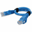 Add-on 4ft Blue Cat 6 Pvc Ethernet Cable Snagless Easy Boot Rj-45 M/m