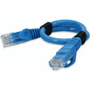 Add-on 2ft Blue Cat 6 Pvc Ethernet Cable Snagless Easy Boot Rj-45 M/m
