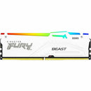 Kingston 64gb 6000mt/s Ddr5 Cl36 Dimm (kit Of 2) Fury Beast White Rgb Expo