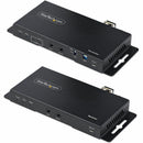 Startech 4k Hdmi Over Fiber Extender Kit, 4k 60hz Up To 3300ft (single Mode) Or 1000ft (m