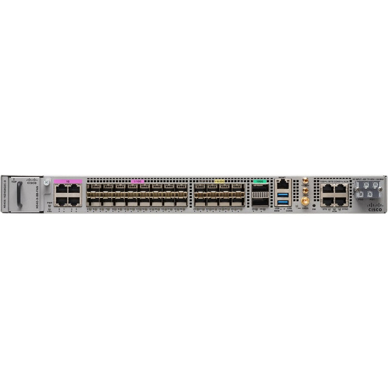 Cisco Systems Ncs540 16x10g+4x1g Cu+8x25g+2x100g Dc Spare
