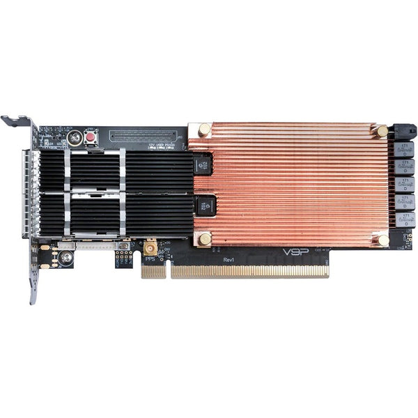 Cisco Systems Nexus 2-port Qdd Smartnic+ (16-channel), Vu9p Fpga, 9gb Ddr