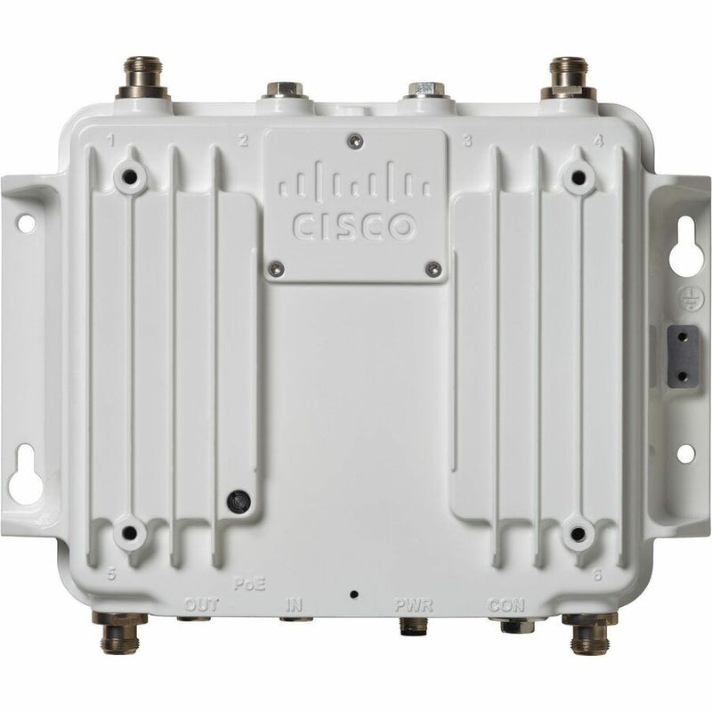 Cisco Systems Industrial Wireless Ap 3702, 4 Rf Ports On Top/btm, R Dom.