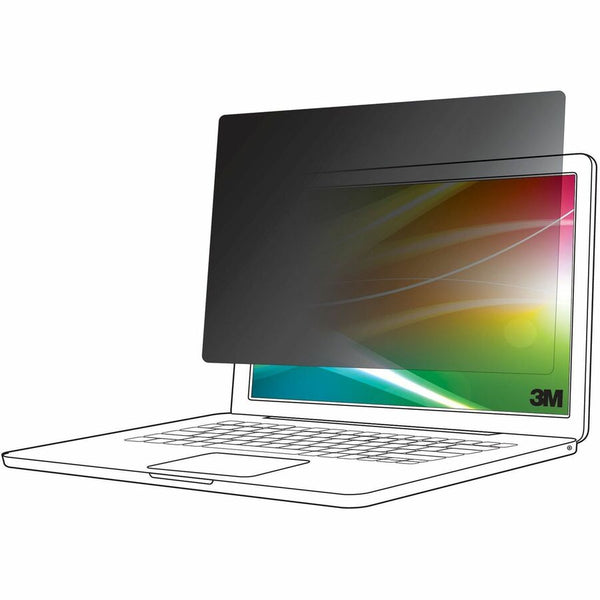 3m Display Materials And Syste 3m - Notebook Privacy Filter - Removable - Flip - 14in - Black