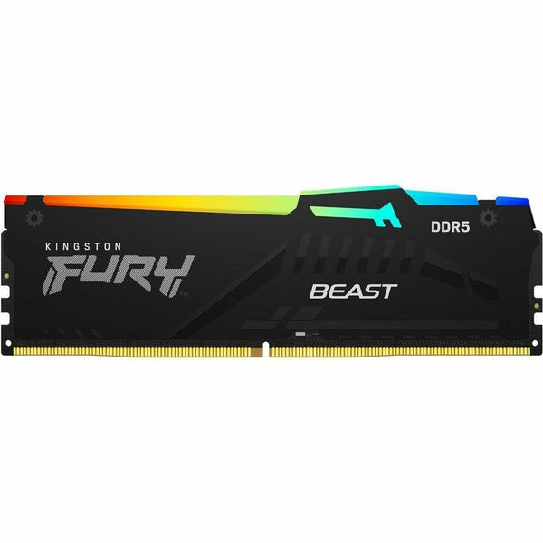Kingston 64gb 5200mt/s Ddr5 Cl40 Dimm (kit Of 4) Fury Beast Rgb Xmp