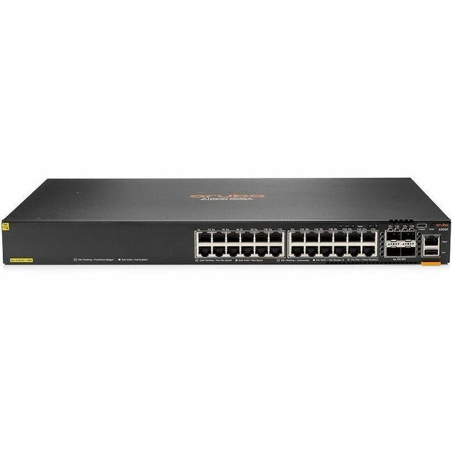 Hewlett Packard Enterprise Hpe Anw 6200f 24g Cl4 4sfp+370w Sw Us En