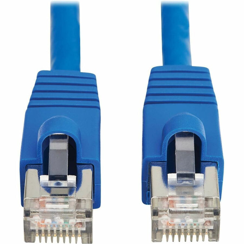 Tripp Lite Cat8 Ethernet Cable 40g M/m Poe Blue 1ft