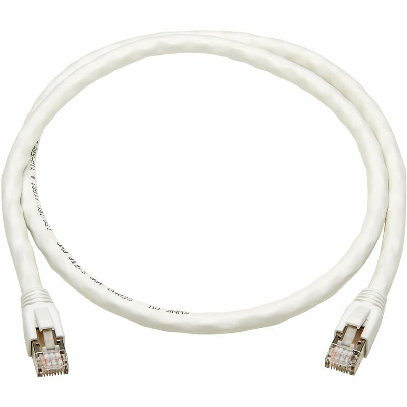 Tripp Lite Cat8 Ethernet Cable 40g M Poe White 1ft
