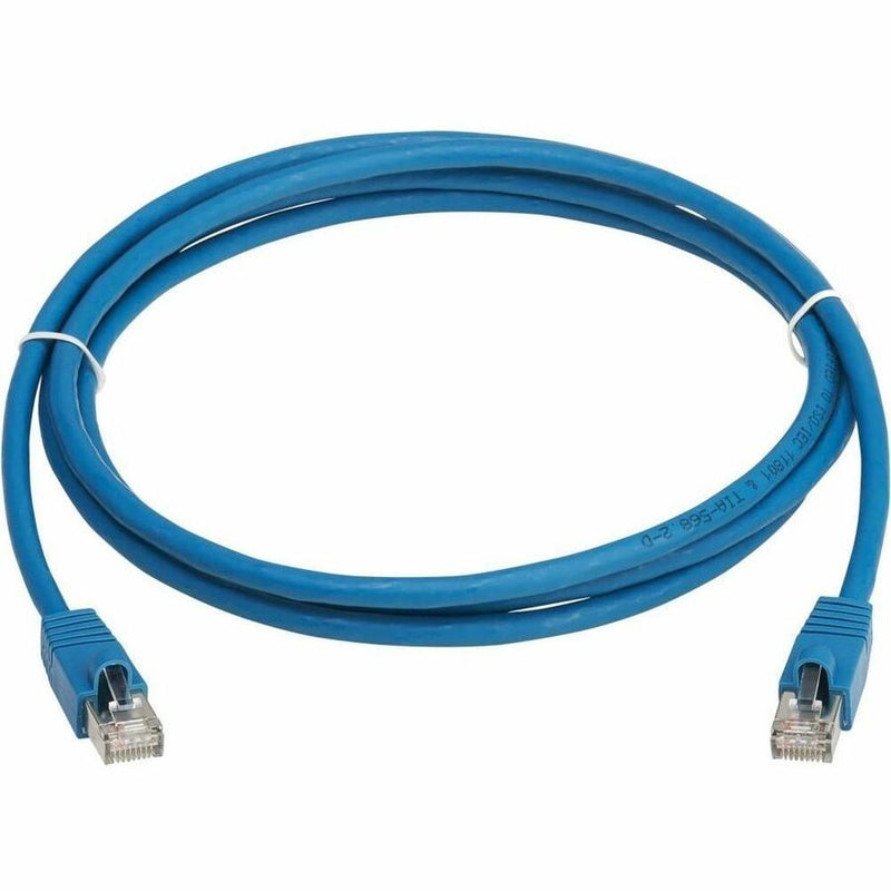 Tripp Lite Cat8 Ethernet Cable 40g M/m Poe Blue 2m